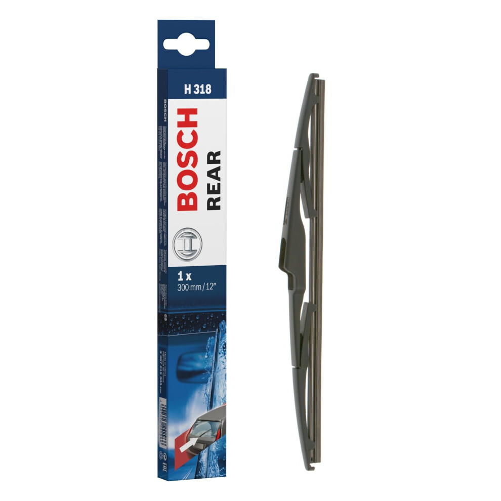 Bosch Rear Wiper H 318 - Excellent Cleaning Performance - Replacement