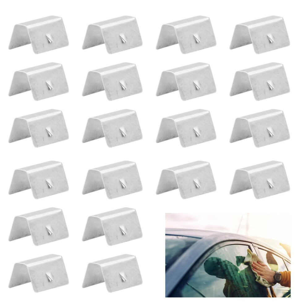 20 Pcs Wind Deflector Clips Â Stainless Steel Windshield Clips For 5007317796751
