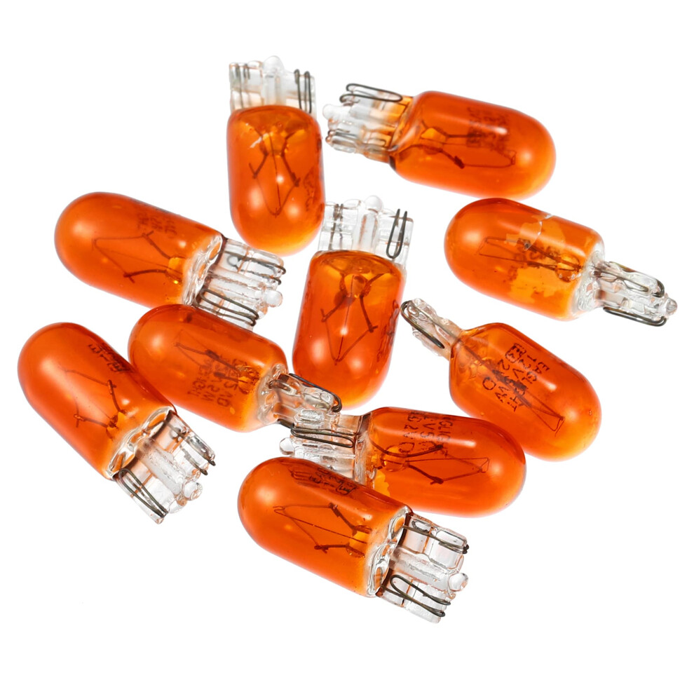 X Autohaux 10Pcs Dc 12V T10 W5w Led Incandescent Dashboard Light 5005530035015