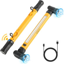 LUTEC 2500LM LED Work Light, 2000mAh Rechargeable Magnetic Under Hood