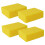 Tek Automotive Large Rectangular Car Wash Sponge – Pack of 4 Non 1
