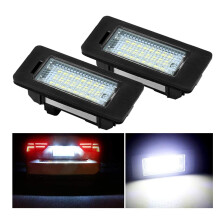 Hoypeyfiy Number Plate lights Rear Licence Number Plate Lamps for E39