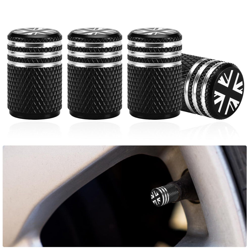 4Pcs Tyre Valve Caps,Dust Caps For Car Tyres,Aluminum Tire Valve Stem 5009875292447