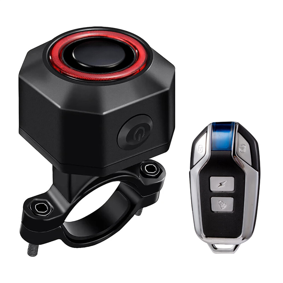 Anti-Theft Bike Alarm With Remote, Waterproof Bicycle Vibration Alarm 5002407802282