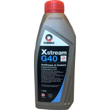 Comma XSG401L XstreAM G40 Conc Antifrze Coolant, 1 Liter,