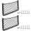 Storage Nets for Campervans, 2 Pcs Elastic Cargo Net Pocket Holder, 1