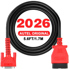 Autel OBD2 Main Test Cable, Original 5.6FT 1.7M 16 Pin OBDII