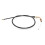 sourcing map 101cm 39.8" Length Coated Motorcycle Throttle Cable Wire 1