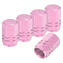PATIKIL Tire Valve Stem Caps, 5 Pack Universal Aluminum Alloy Tire