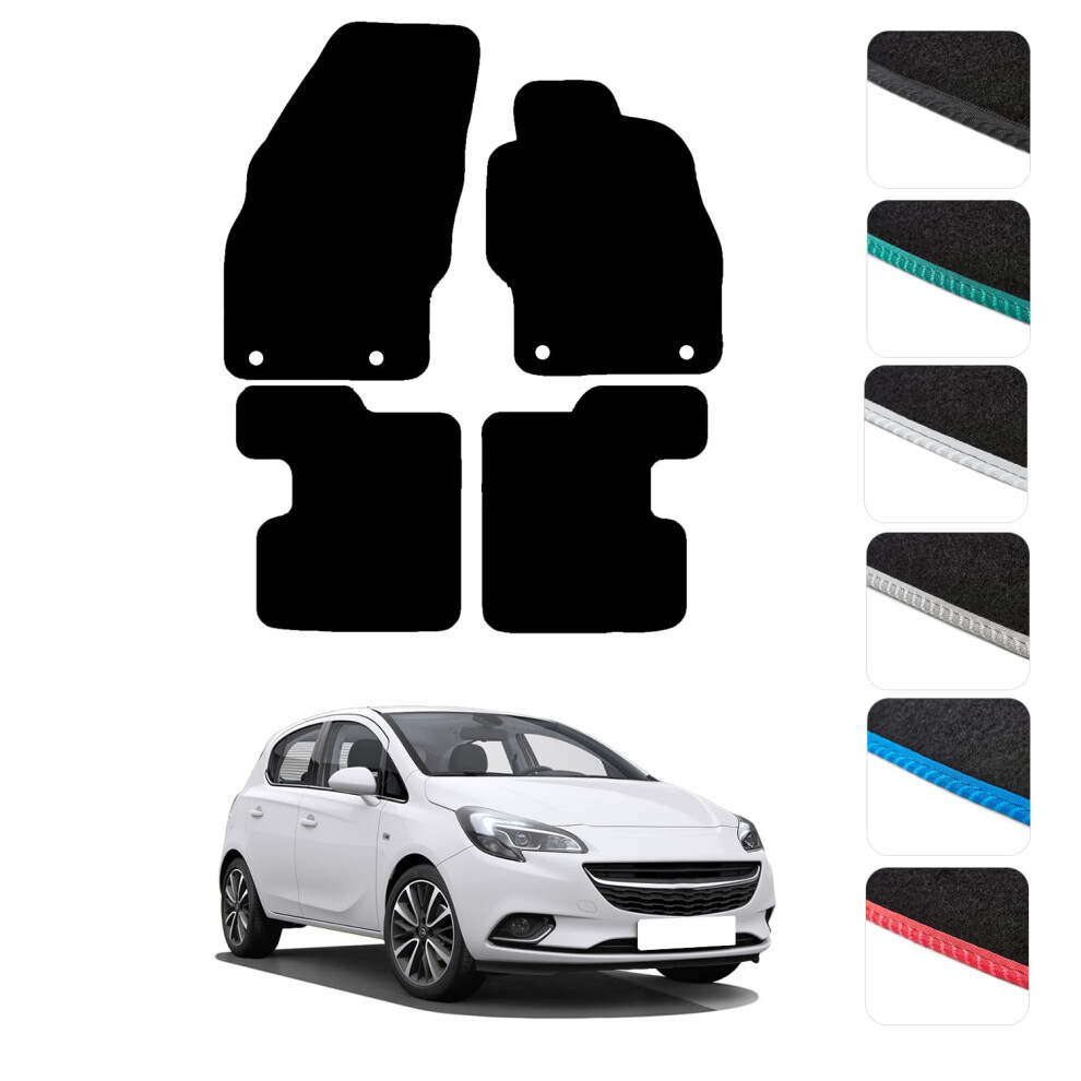 Gcm - Car Floor Mats For Vauxhall Corsa E 2014-2020 Full Coverage 5004738201406