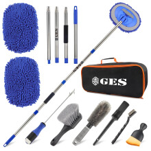 GES Car Wash Mop with Long Handle, 62 Inch Car Wash Brush with