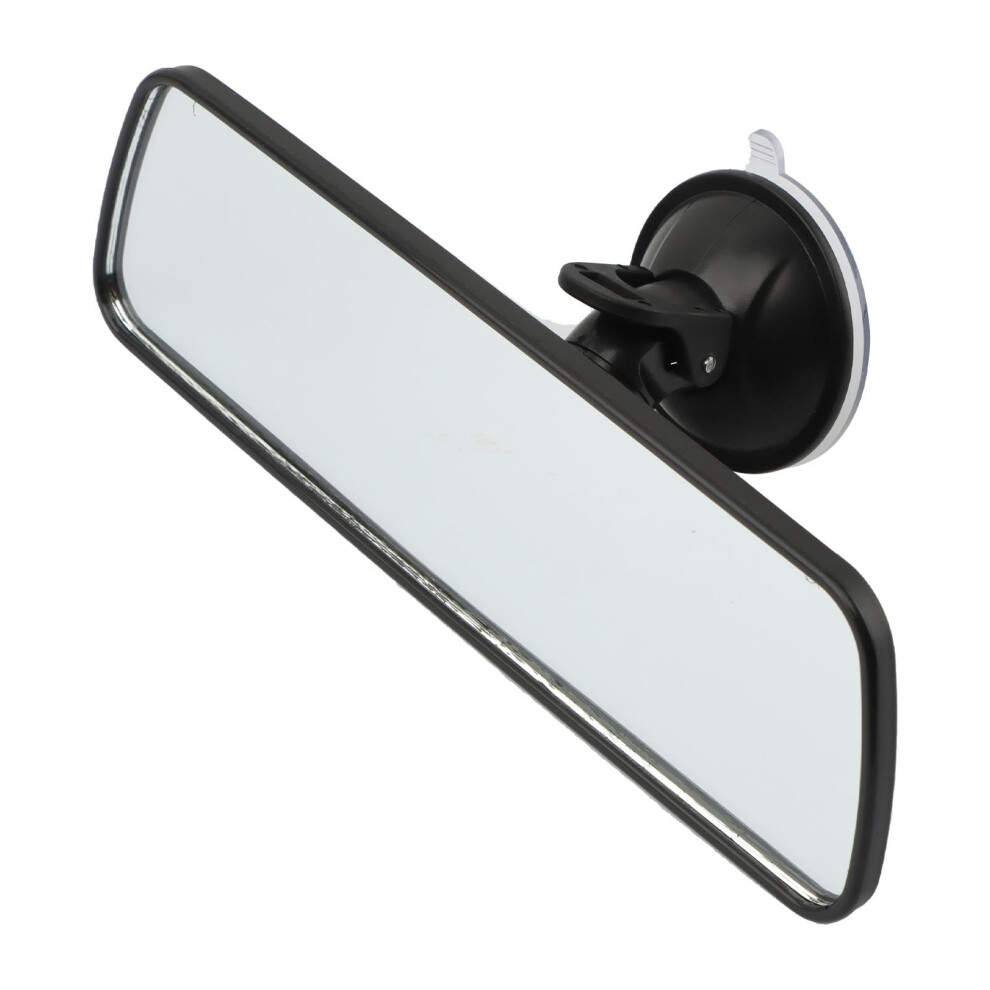 Interior Rear View Mirror For Driving Test,Adhesive Interior Suction Black/Red 5002892554901