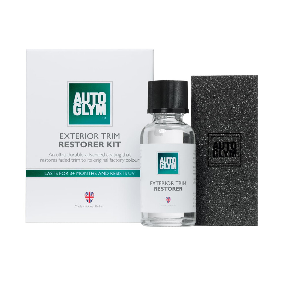 Autoglym Exterior Trim Restorer Kit Â Revitalises Tired, Faded & Black 5000796610532