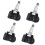 ERMWALR 4Pcs Tyre Pressure Sensor for Range Rover Sport Evoque for 1