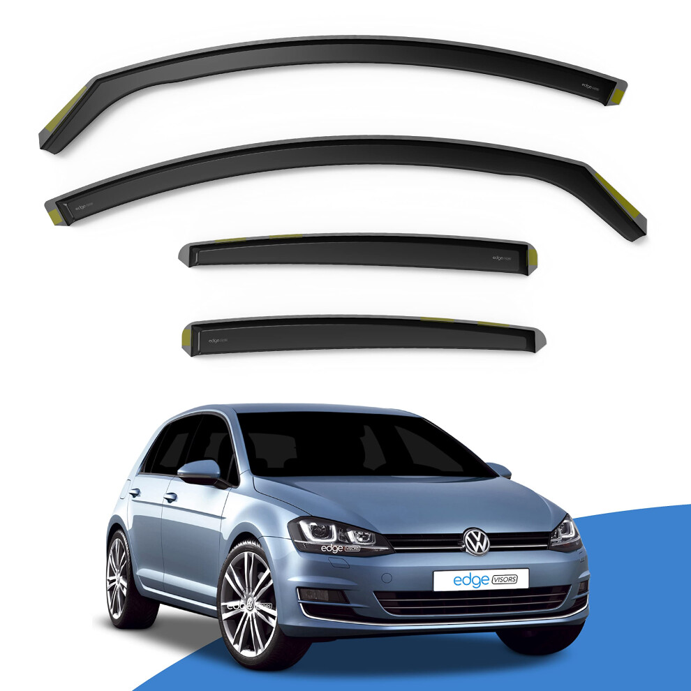 Edgevisors Wind Deflectors | Fits: Vw Golf Mk7 (2012-2020) 5 Door 5001316445252