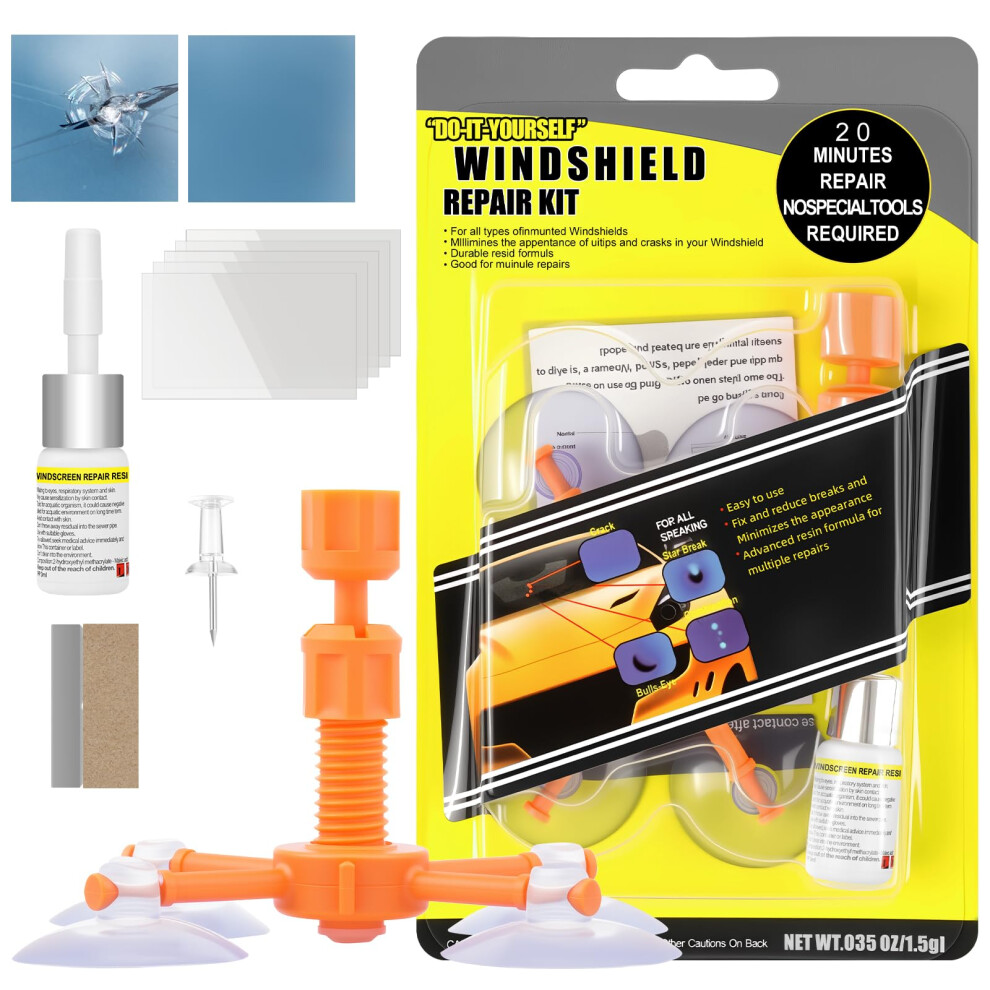 Flintronic Windshield Crack Repair Kit, Car Windscreen Repair-Kit For 5006489338899
