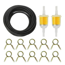13 Motorcycle Inline Fuel Filter Kit, 2 x 6mm/8mm Diesel Petrol