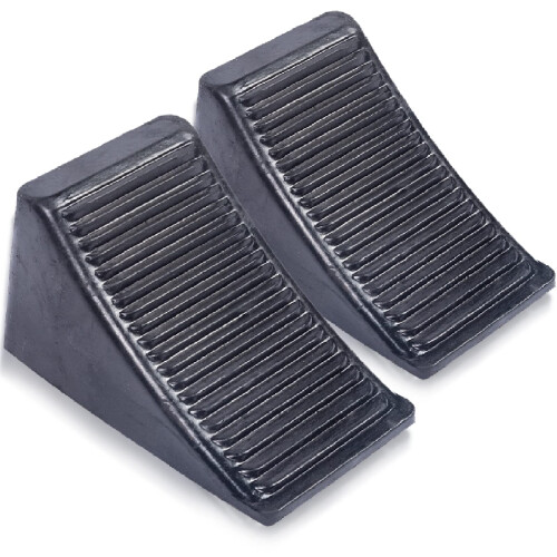 Tebery Solid Rubber Heavy Duty Wheel Chock - by