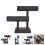 3St Haarband Opberger Donkergrijs Scrunchie Display Stand 9