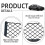Storage Nets for Campervans, 2 Pcs Elastic Cargo Net Pocket Holder, 3