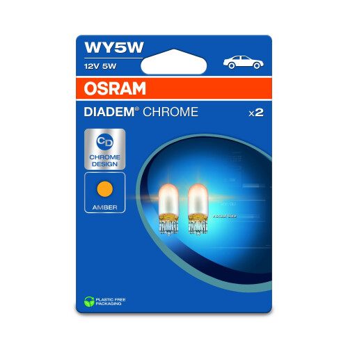 OSRAM OSRAM DIADEM Chrome, WY5W, Double Blister (2 1