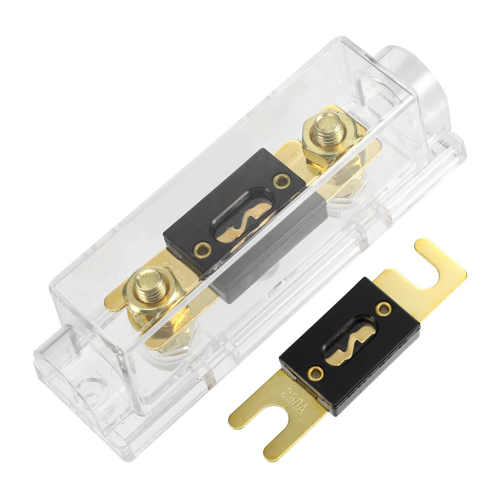 X Autohaux Car Audio 0 4 8 Gauge Inline Anl Fuse Holder Set With 2Pcs 5008739678472