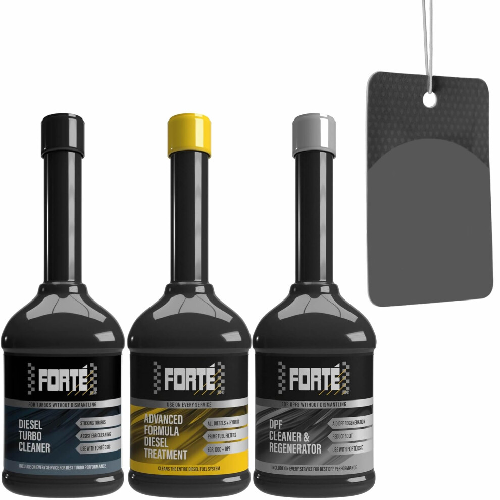 Forte Diesel Treatment+ Turbo Cleaner+ Dpf Cleaner And Regenerator 5002128076443