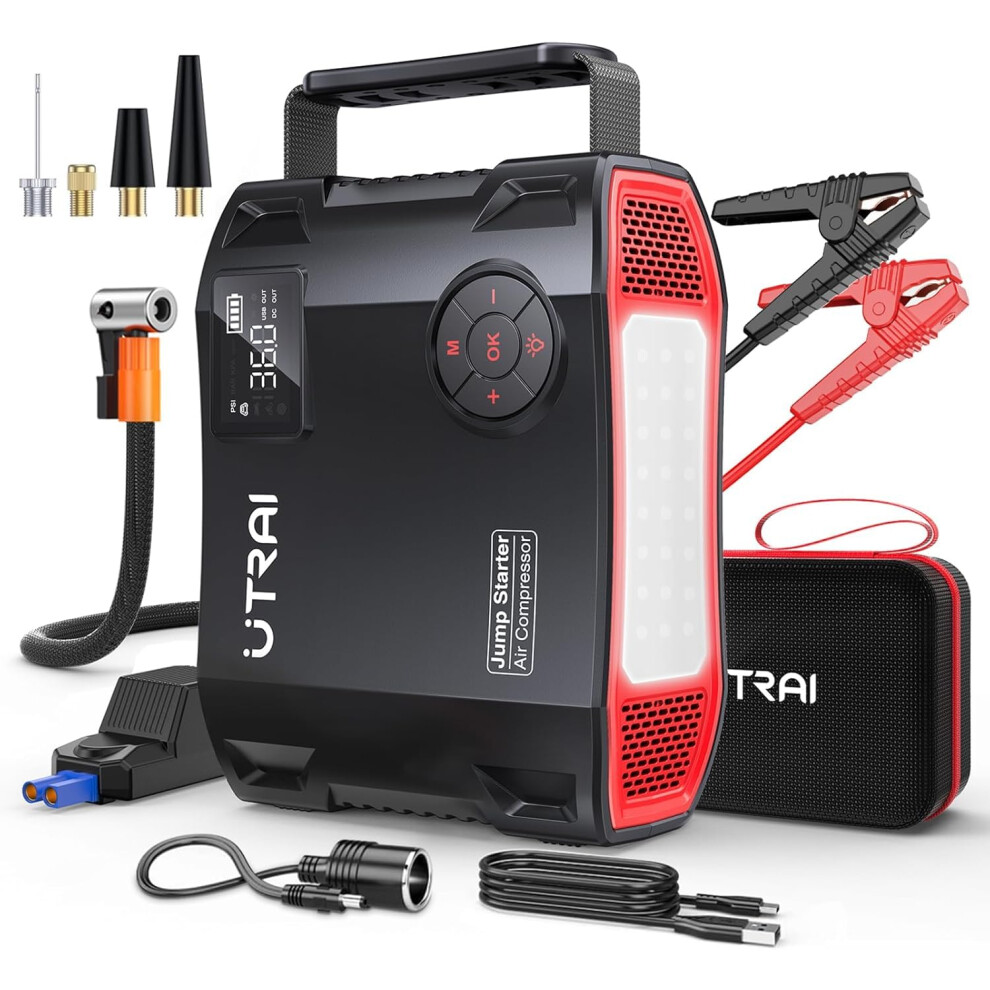 27000Mah Car Jump Starter Power Bank,Utrai Battery Booster Power Pack 5009296481345