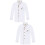 2Pièces Blouse Chef Longues Textile Premium Durable 6