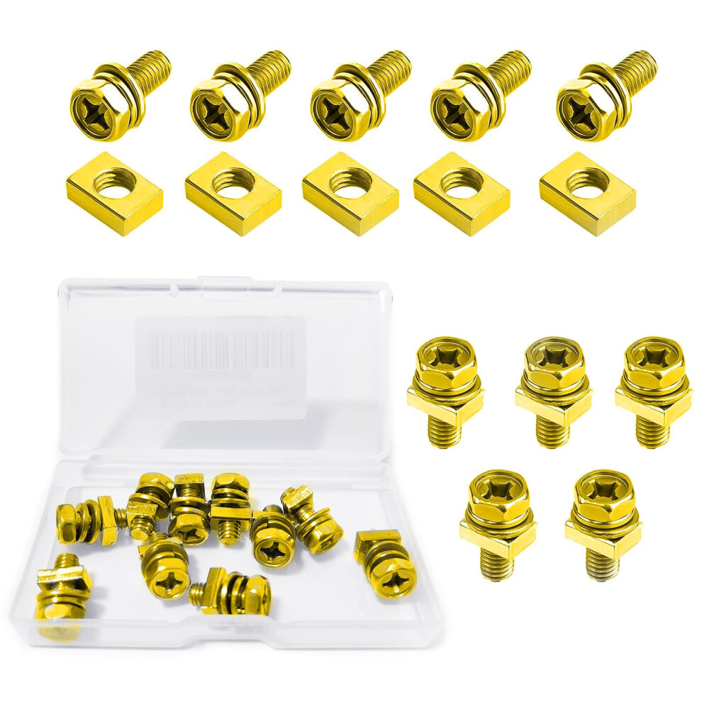 10 Packs-304 Stainless Steel Battery Terminal Nut And Bolt 5002723766909