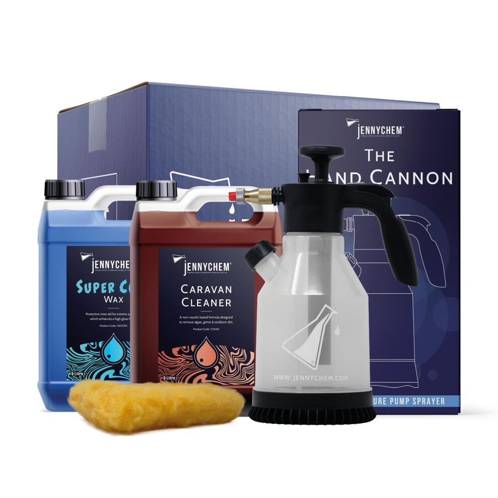 Caravan Cleaning Kit Â Caravan Cleaner, Super Cold Wax Protection, 5000934831010