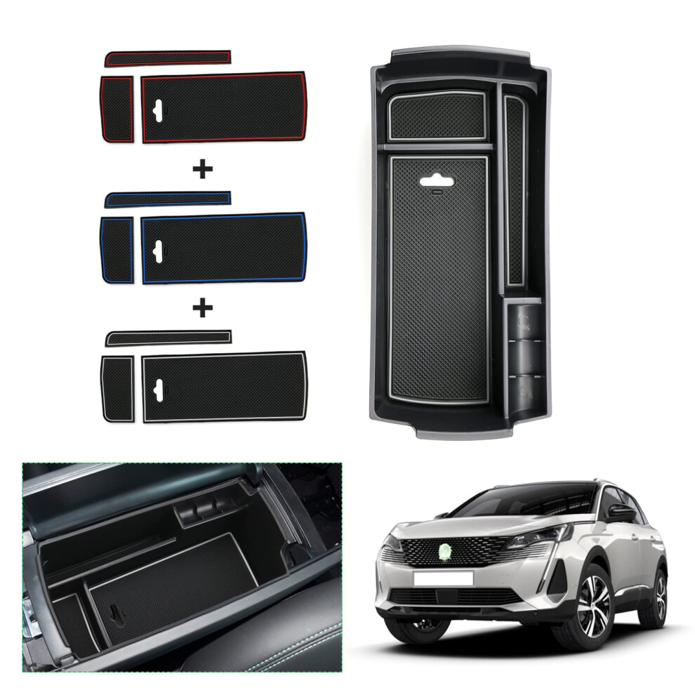 Gafat Compatible With Peugeot 3008 5008 2016-2024/ C5 Aircross Ds7 Black 5004982345697
