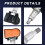 ERMWALR 4Pcs Tyre Pressure Sensor for Range Rover Sport Evoque for 4
