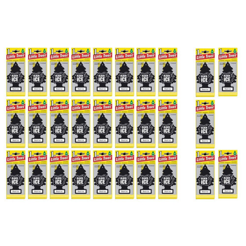 MAGIC TREE BLACK ICE AIR FRESHENER PACK OF