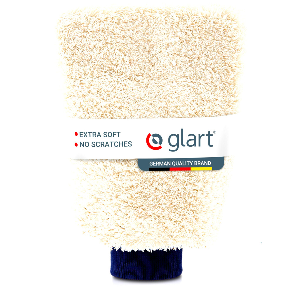 Glart Wh3 Microfiber Car Wash Mitt - Premium Car Wash Glove For 5006497143492