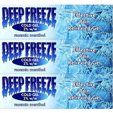 Deep Freeze Gel 100ml x 3