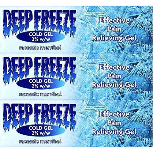 Deep Freeze Gel 100ml x 3