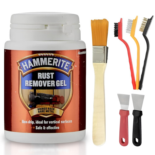 Hammerite, Rust remover for metal, Rust Treatment Kit with Rust
