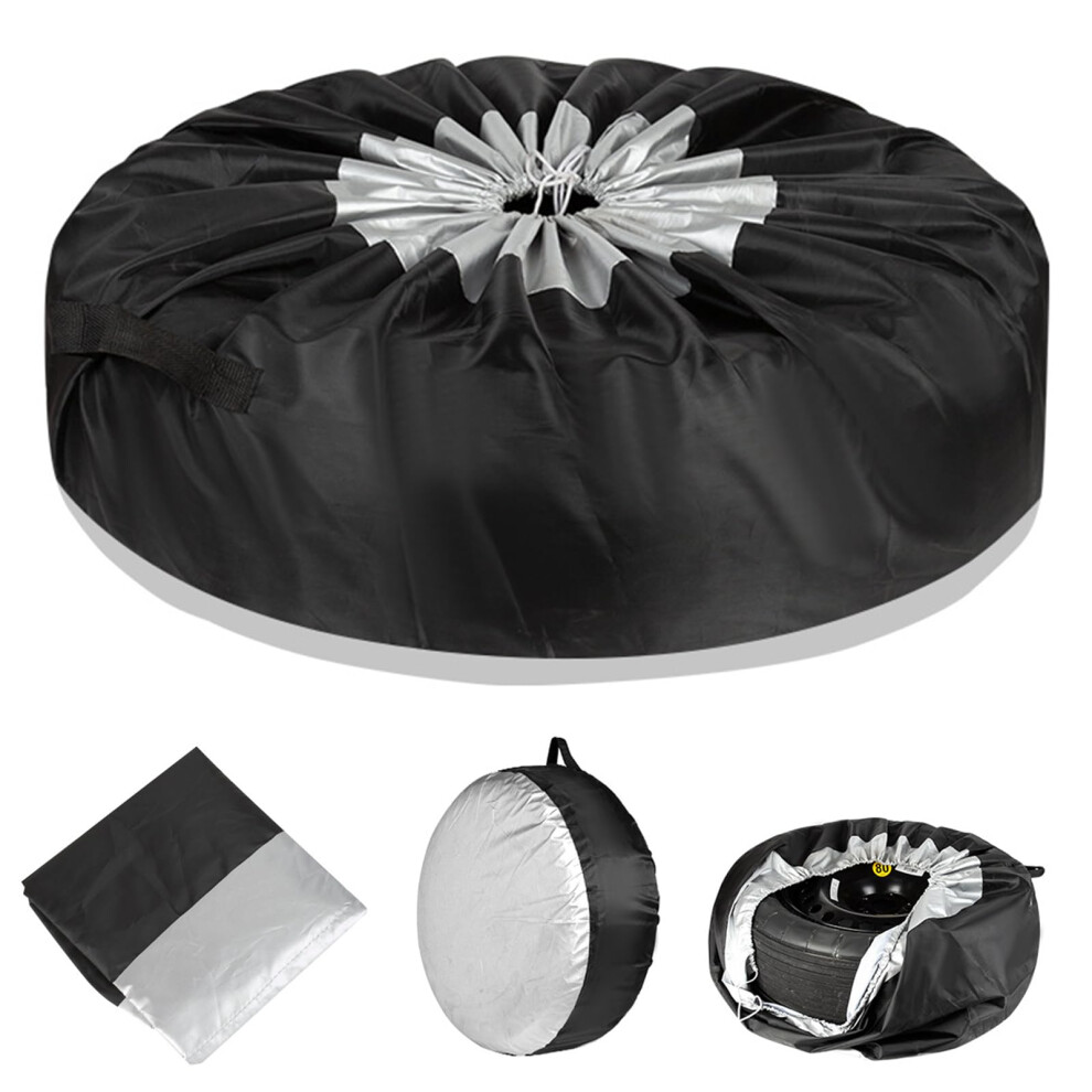 Valicaer Car Spare Tire Covers,Auto Wheel Protection Cover Tires 5004681913777