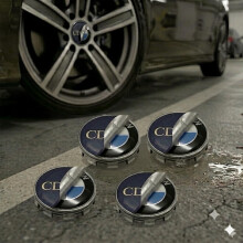 68mm Caps for BMW – Set of 4 Premium Alloy Wheel Centre Cap