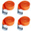 Bailinks 4 Pack Ratchet Tie Down Straps, 1.5mx25mm Heavy Duty 1