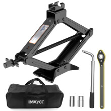 IMAYCC Car Jack Kit, Scissor Jack for Car 2 Ton(4409 lbs), Portable