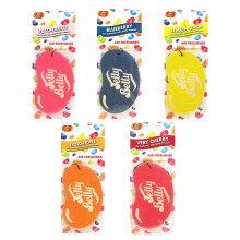 CarPlan 5 x Assorted Jelly Belly 2D Car Air Freshener Set - Cherry,
