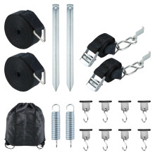 Homvvi Storm Straps Awning Tie Down Kit - Universal Storm Band With