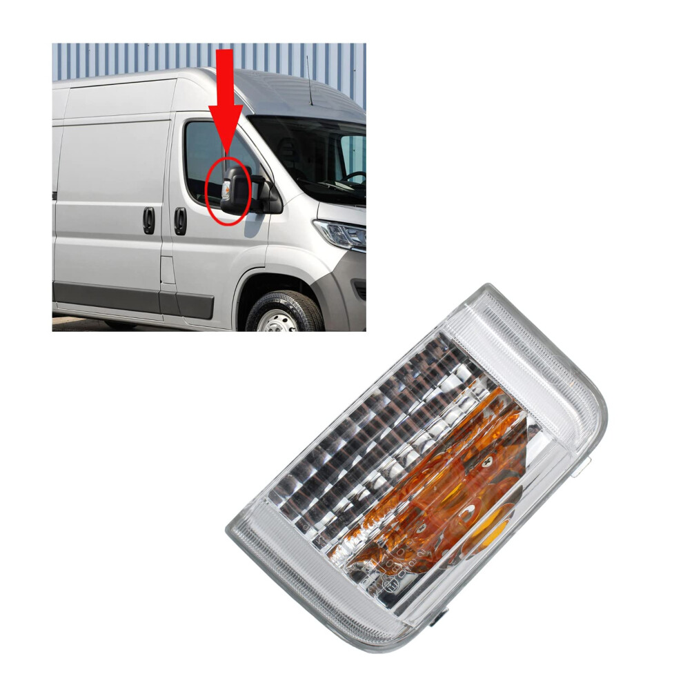 Biaren Door Wing Mirror Indicator Lens Clear Right Driver Side For 5003122861172