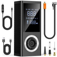 RADCLO Cordless Car Tyre Inflator Air Compressor, Portable Mini 150