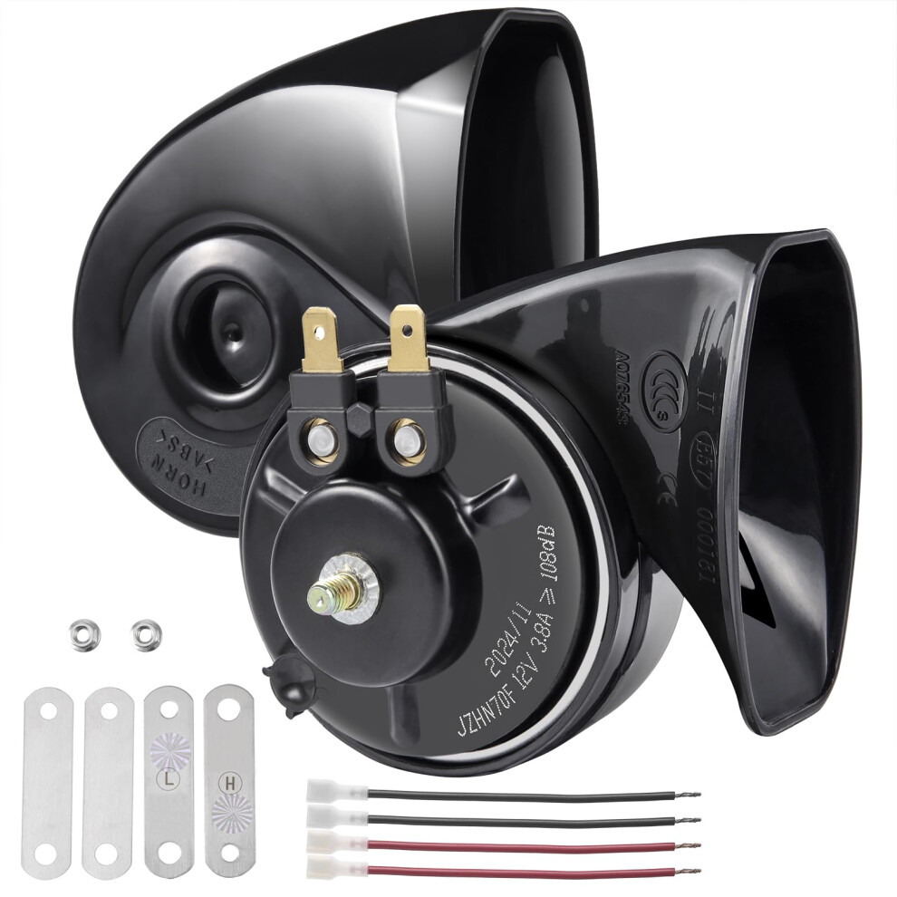 Rupse Air Horn 12V, Super Loud Car Horn, Single Trumpet Air Horns, 5000187284700