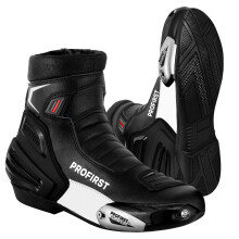 PROFIRST Waterproof Motorbike Boots Motorcycle Armoured Short Ankle