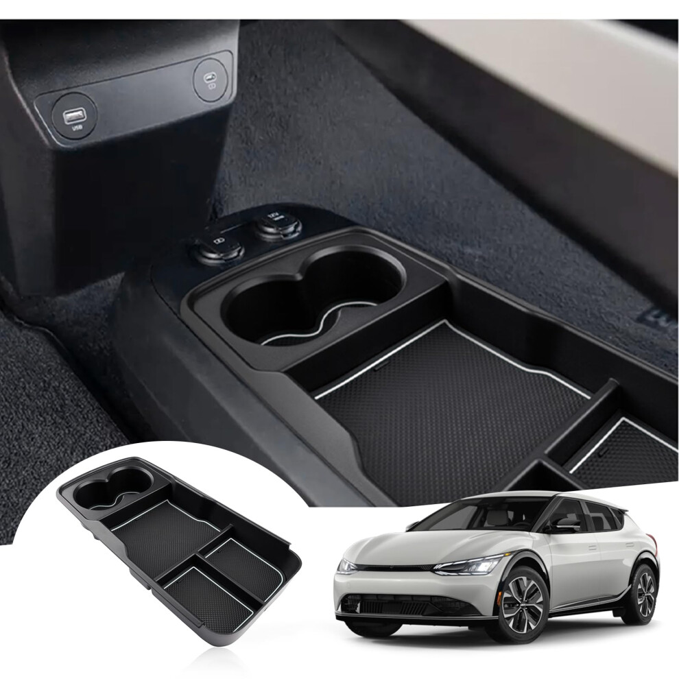 Gafat Ki-A Ev6 2021-2024 2025 Centre Console Storage Box, Ev6 2023 Black 5008086089556
