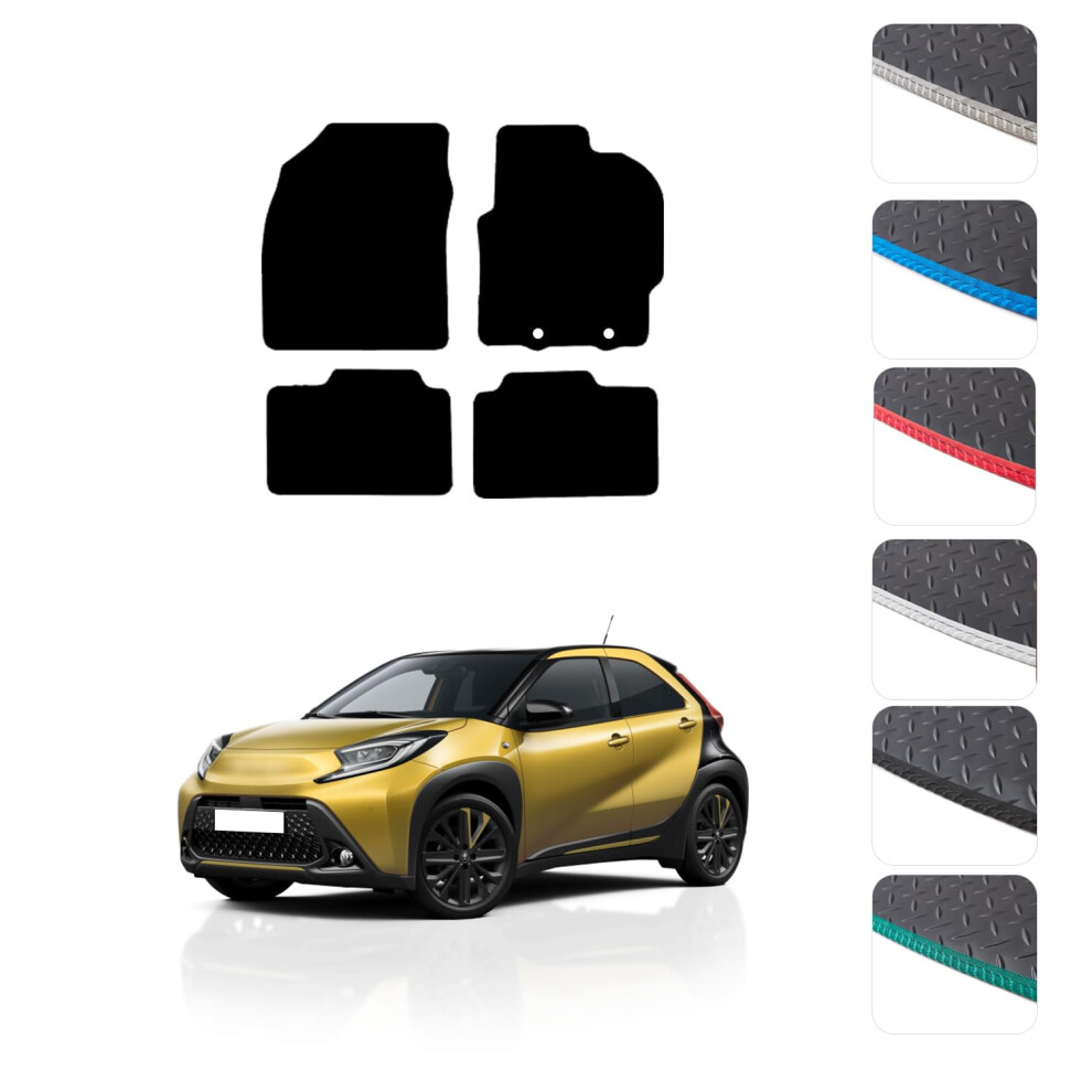 Gcm - Car Floor Mats For Toyota Aygo X 2022+ Full Coverage Floor 5003069843644